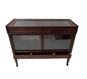 Art Deco Amsterdamse School Vitrine or display cabinet by Napoleon Le Grand